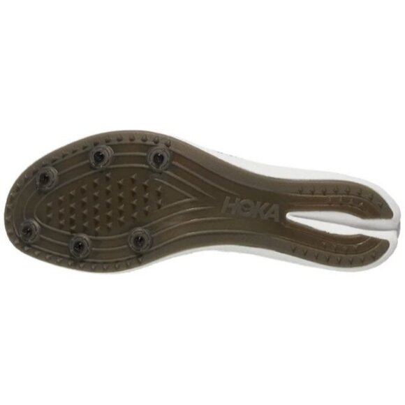 Hoka One One Crescendo MD Unisex M12/W13.5 Running Track Spike Shoes Black White - Picture 5 of 5